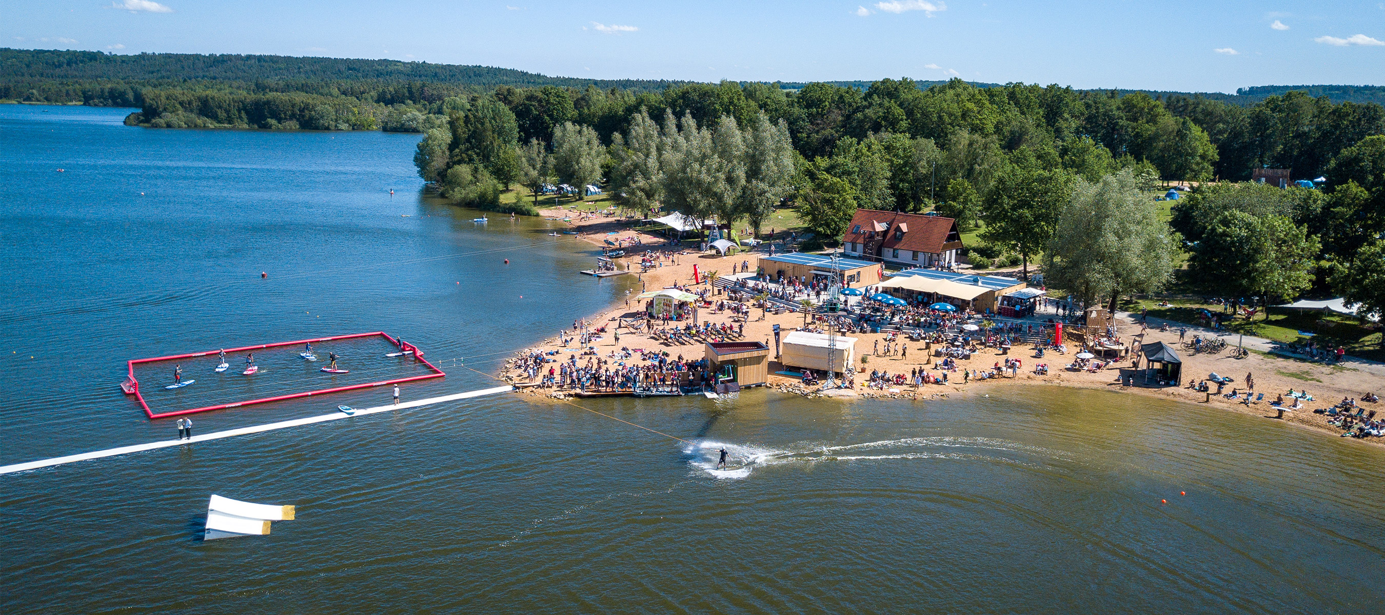 Willkommen am WAKEPARK BROMBACHSEE!