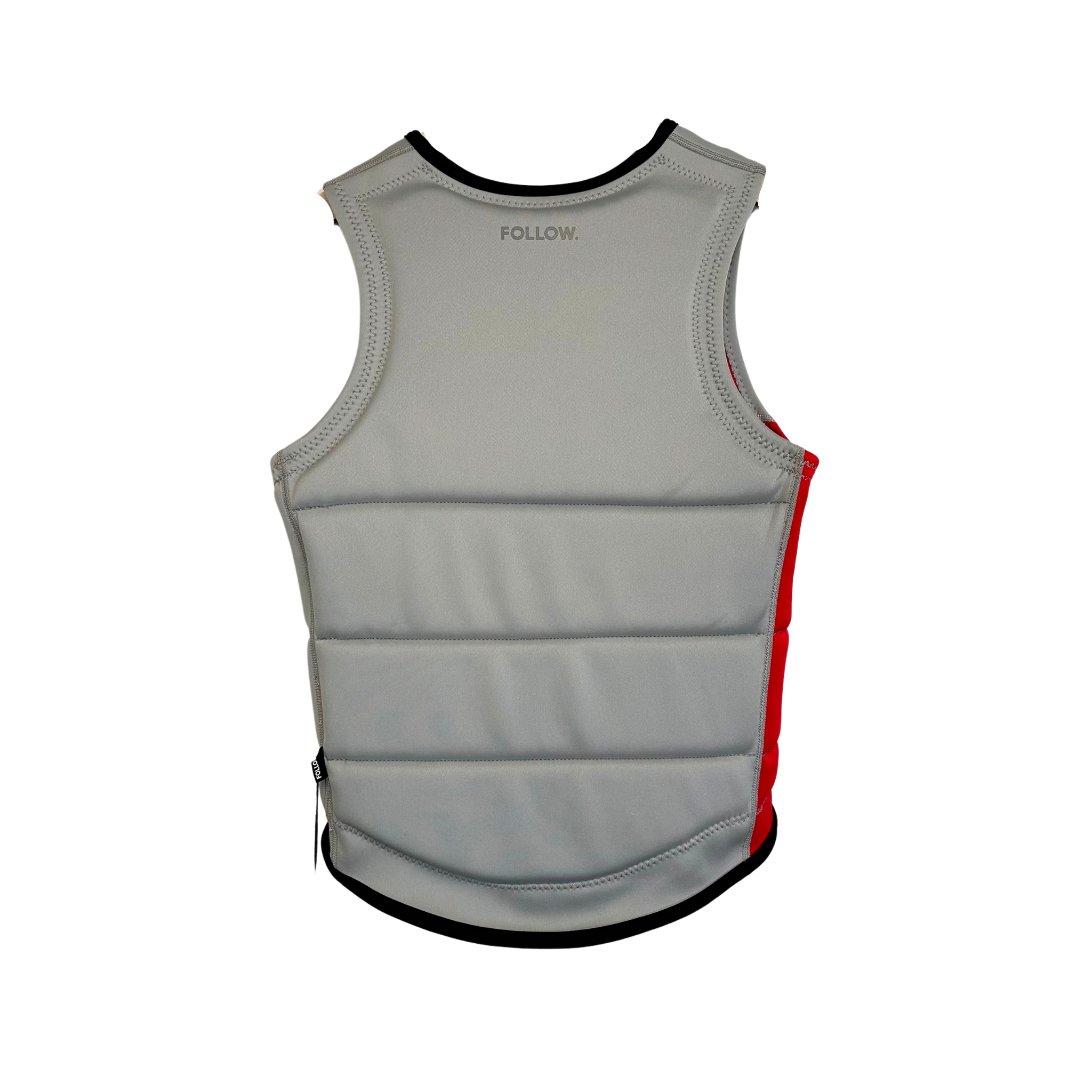 Follow Corp Light Grey/Red- Wakeboard Weste