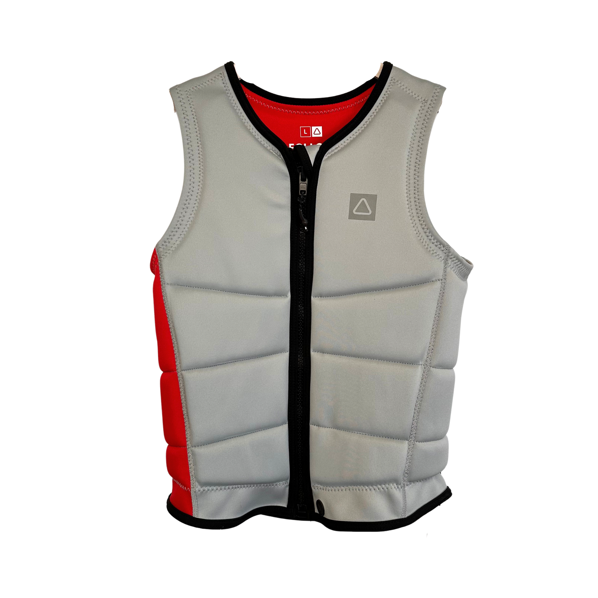 Follow Corp Light Grey/Red- Wakeboard Weste